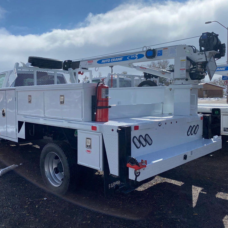 Propane service truck